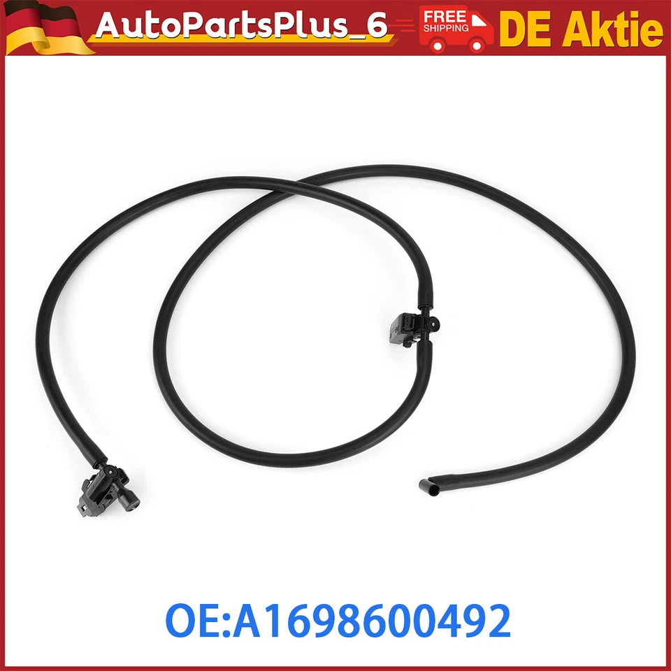 A1698600492 Schlauch Düsen Scheibenwaschanlage für Mercedes A B-Klasse W169 W245 - Bild 1 von 4