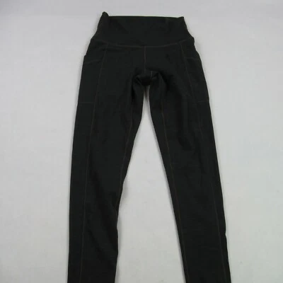 PrAna Leggings Pequeños Grises Para Mujer Yoga Entrenamiento Ligero Entrepierna 23" Cintura 20" Foto 1 de 4