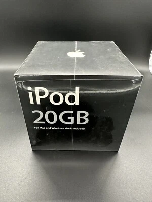 Apple iPod Classic 3. 3rd Generation White 20GB New Factory Sealed Collector - Image 1 of 4