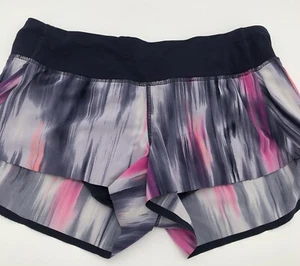 Pantalón Corto Lululemon Run Speed Costura Desnuda Mirage en Índigo Profundo/Negro Talla 6 - Imagen 1 de 9