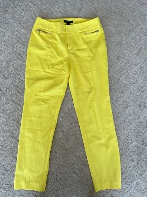 Pantalones INC International Concepts amarillos talla 12 - Nuevos Foto 1 de 4