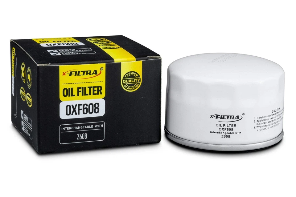 Oil Filter x2 suit Z608 for RENAULT Clio X65 Kangoo X61 X76 1.5L 1.6L Scenic RX4 - Image 1 of 1