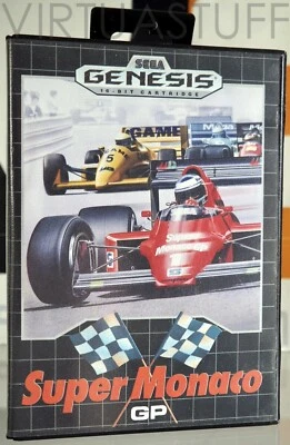 Super Monaco GP Sega Genesis, Megadrive, USA America Market, very good condition - Immagine 1 di 4