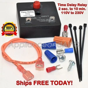 Time Delay Relay 110V 230V, 2 sec. to 10 min. Hardware & Tips SHIPS FREE TODAY! - Picture 1 of 7