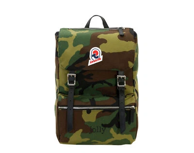 Invicta Jolly Camouflage Star Icon Green Camo Backpack 206001803-FD9 - Image 1 of 3