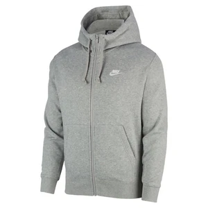 Nike Club Fleece Men's Full-Zip Hoodie - BV2645 - FREE SHIPPING - Picture 1 of 12