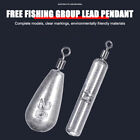 Lead Pendant Free Fishing Set Cylindrical Fishing Set Fishing Gear Accessories