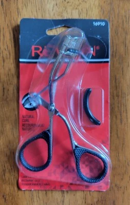 Revlon Eyelash Curler 16910 Natural Curl carded CHROME - Image 1 of 2
