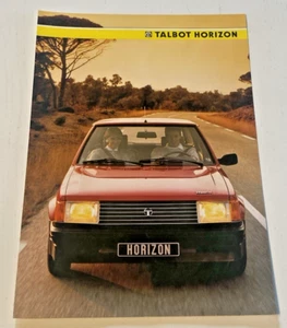 Brochure de Vente TALBOT HORIZON  en Italien - 1984 - Bel Etat. - Picture 1 of 3