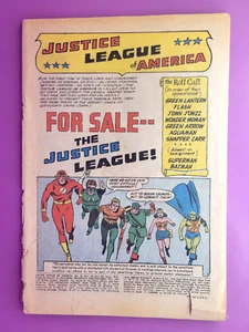 LIGA DE LA JUSTICIA DE AMÉRICA #8 SIN PORTADA Y REVERSO 2 PÁGINAS ROTO BX86 F25 - Imagen 1 de 2