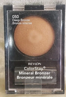 REVLON ColorStay Mineral Bronzer 050 DEEP BRONZE baked powder 0.04 oz 1.13 g NEW - Image 1 of 4