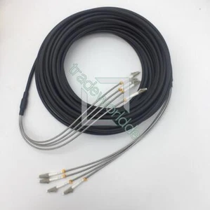 Outdoor Field Fiber Patch Cord LC to LC MM Multi-Mode 4 Strand Fiber Cable 3M - Afbeelding 1 van 1