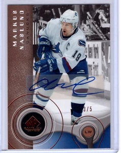 2005-06 SP Game Used Autographs #96 Markus Naslund 3/5 - Picture 1 of 2