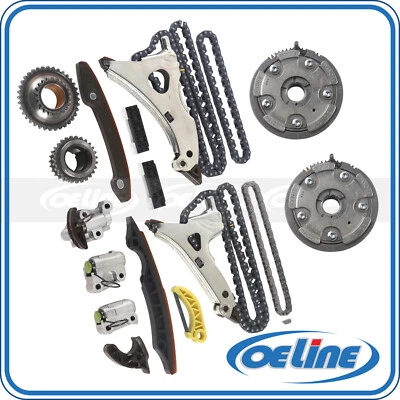 Timing Chain Kit for 2011 Mercedes-Benz C300 C350 E350 ML350 3.5L w/ Exhaust VVT — 第 1/4 张图片