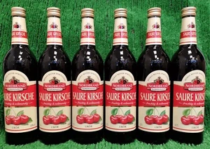 (8,93/l) 6x SAURE KIRSCHE 0,7L Nordbrand Nordhausen Kirschlikör Likör Versand0€