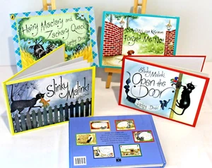 10 Hairy Maclary Stories in 5 Book Lynley Dodd Slinky Malinki Scattercat Zachary - Picture 1 of 24