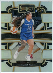 2024 Panini Select WNBA #34 Alissa Pili Silver Rookie Concourse Prizm Lynx - Picture 1 of 2