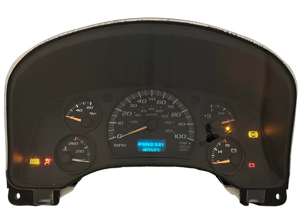 Cuadro de instrumentos velocímetro 04-07 Chevy Express y GMC Savana VAN 187.527 millas Foto 1 de 3