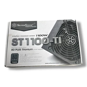 Silverstone SST-ST1100-TI Strider Titanium Series 80 PLUS Titanium 1100W ATX PSW - Picture 1 of 9