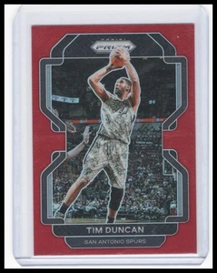 Panini Prizm 2021-22 - Tim Duncan - Rojo #/299 - Imagen 1 de 2