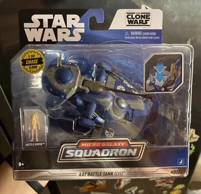 STAR WARS MICRO GALAXY SQUADRON - TANQUE DE BATALLA AAT (CIS) #0176 - PERSECUCIÓN 1 DE 5000 Foto 1 de 3