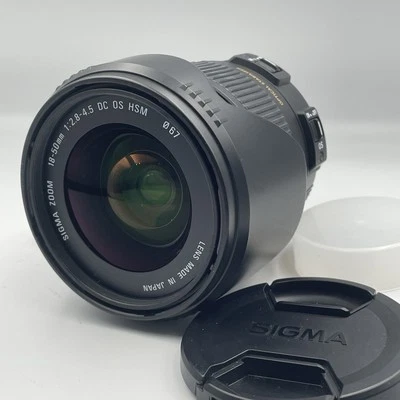 Sigma 18-50mm f/2.8-4.5 DC OS HSM AF Lens For Nikon From Japan - Image 1 of 4