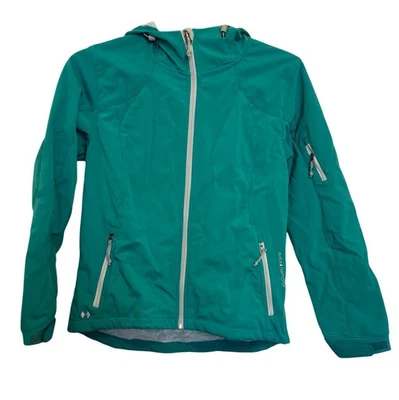 Chaqueta softshell con capucha verde azulado Black Diamond para mujer S Foto 1 de 4