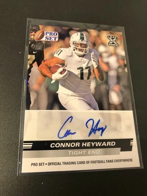 2022 Leaf Pro Set Draft - Autographs Connor Heyward #PSA-CH2 (AU, RC) Steelers - Image 1 of 2