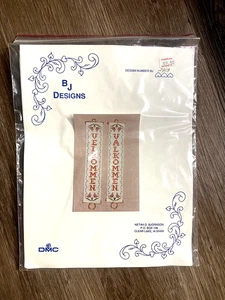 BJ Designs Cross Stitch DMC Kit 2913 Netah Bjornson - Picture 1 of 3