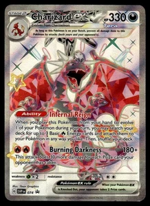 Pokemon TCG SV: Scarlet & Violet Promo Cards #074 Charizard ex - Picture 1 of 2