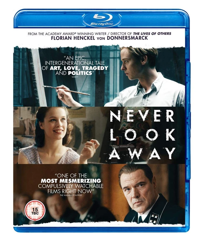 Never LOOK Away Blu-ray 2019 Watched Once Postage