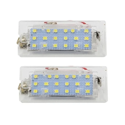 2Pcs 12V LED Number License Plate Light Lamps for E53 X5 1999-2003 E83 X3 - Image 1 of 4