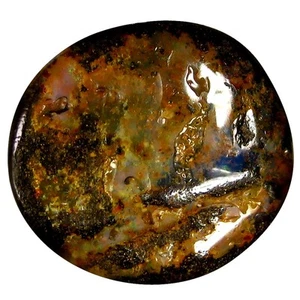 20,63 ct Fantasia (22 x 20 mm) Gioco di Colori Australiano Koroit Masso Opale - Foto 1 di 1