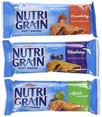 Nutri-Grain-Kellogg's Cereal Bars Variety Pack, 1.3 oz, 48-Count - Image 1 of 2