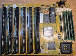 Carte mère 386 M396F ver 2.6 - Am386SX SXL 33Mhz - 4 Mo de RAM - Photo 1/11