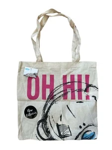 Tatty Teddy Canvas Tote Bag NEW "OH Hi!" Design tatty Teddy bag - Picture 1 of 2