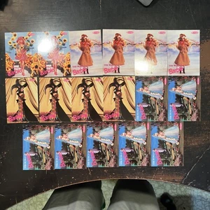 17x THE WORLD OF BARBIE 1997 TEMPO CARDS LOT COMPLETE PROMO CARD SET(s) - Picture 1 of 4