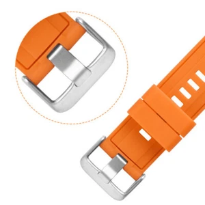 18/20/22mm Universal Ultra-thin Silicone Sports Watch Wrist Band Strap aus - Picture 1 of 15