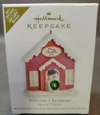 Hallmark Keepsake Ornament- Welcome Christmas  Special Edition 2011