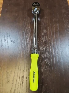*NEW* Snap On 3/8" FHLD80A HI VIZ Long Handle Ratchet FREE EXPEDITED - Picture 1 of 5
