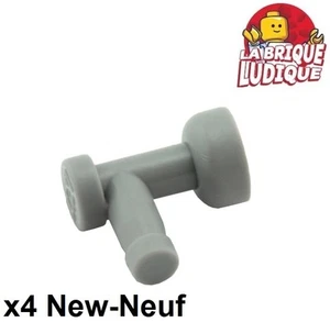 Lego 4x Tap robinet sans trou au bout/no hole in end gris/light b gray 4599b NEW - Imagen 1 de 1