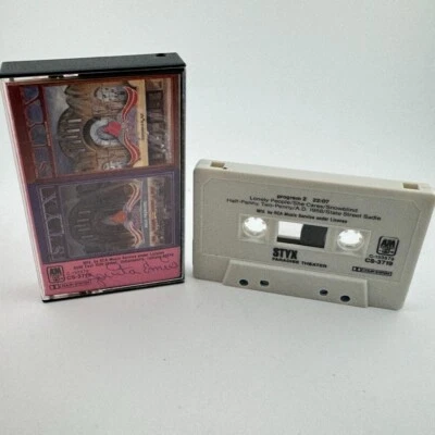 Styx "Paradise Theater" Cassette A&M Records ‎1980 CS-3240 - Image 1 of 2