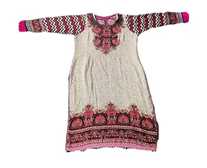 Ready Made Kameez And Scarf In Medium - Picture 1 of 6