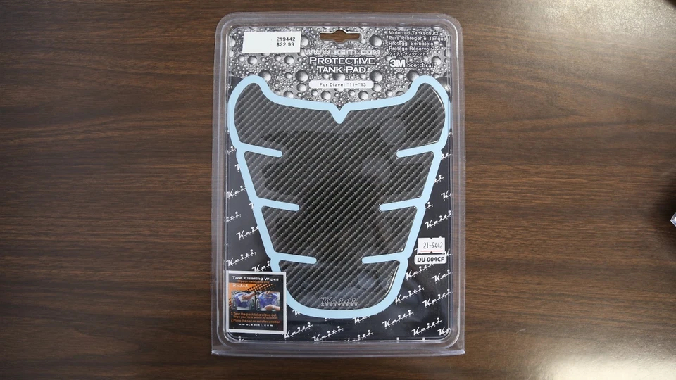 Almohadilla protectora para tanque Keite | Carbono | Ducati Diavel | DU-004CF | 219442 Foto 1 de 1