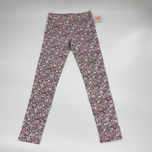 Juicy Couture Youth Girl pink Flower Leggings Size XL - Picture 1 of 11