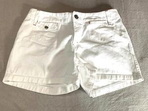 Tommy Hilfiger Women's Denim Shorts White Size 12 - Picture 1 of 10