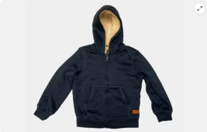 Weatherproof Vintage 1948 Boy's Sherpa-Lined Full Zip Jacket (INDIGO HTR XS )NWT - Picture 1 of 1