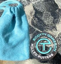 Scotty Cameron Gallery RARE Circle T BALL MARKER • COIN “TIFFANY/White” w/Pouch
