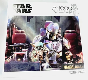 Star Wars Mandalorian 1000 Piece Buffalo Games Jigsaw Puzzle New Factory Sealed - Picture 1 of 7