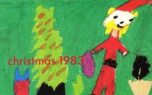 1983 edición de Navidad conjunto de 3 paquete de estampillas, como nuevas, sin abrir, originales - Imagen 1 de 2